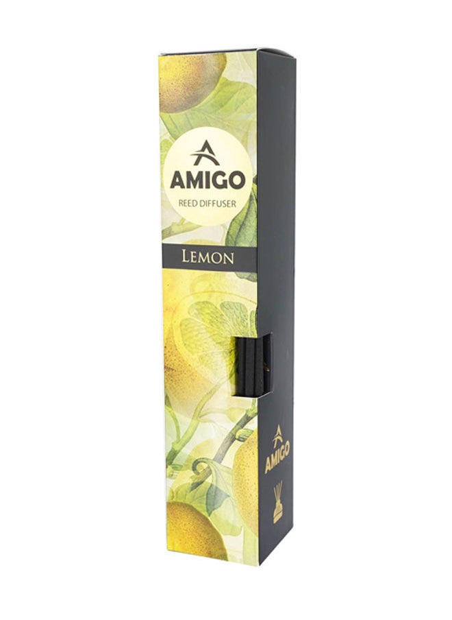 Amigo - Long Lasting Reed Diffuser - Lemon 110ml - Image 1