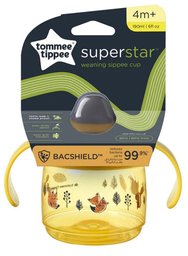 tommee tippee Superstar Weaning Sippee Cup 190 ML For 4M+ - Image 1