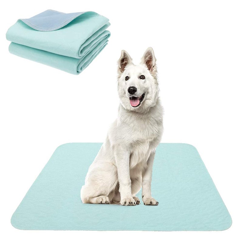 KOOLTAIL Washable Pee Pads for Dogs Waterproof Dog Mat NonSlip Puppy Potty Training Pads Reusable Whelping Pads for Dog Crate PlayPen