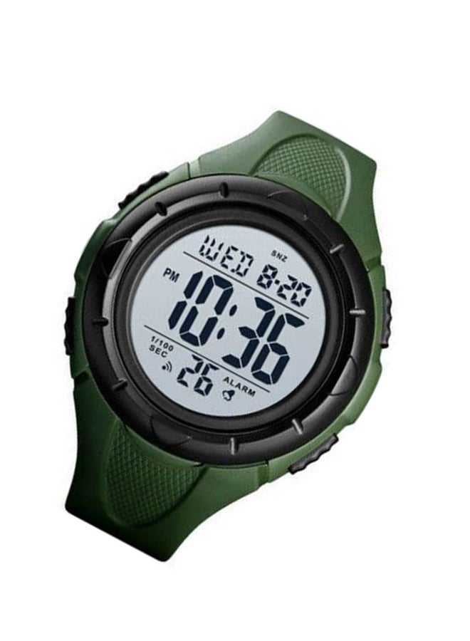 Men's Rubber Analog Digital Watch Skmei1535 - Image 5