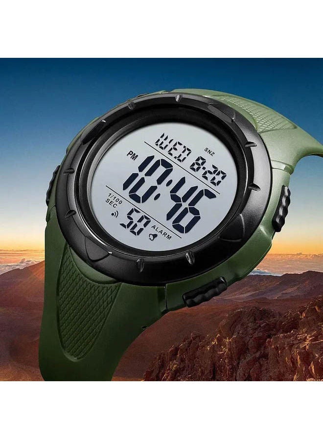 Men's Rubber Analog Digital Watch Skmei1535 - Image 2