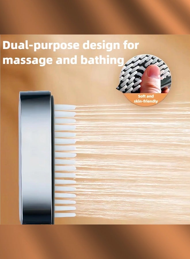 Shower Head With Bath Brush Massage ,Multifunctional Showerhead,Handheld Sprinkler Gun - Image 5