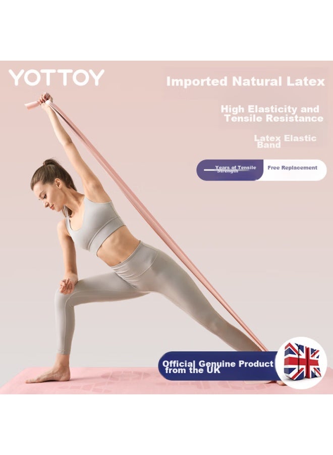 YOTTOY Yottoy Yoga Resistance Band, Shoulder Opener, Back Toner, Muscle Stretcher, Fitness Training Band For Women, Glute Lifting Resistance Band  - Image 1