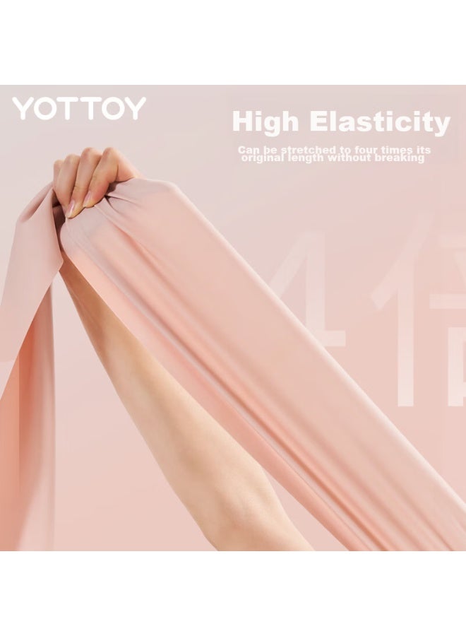 YOTTOY Yottoy Yoga Resistance Band, Shoulder Opener, Back Toner, Muscle Stretcher, Fitness Training Band For Women, Glute Lifting Resistance Band  - Image 2