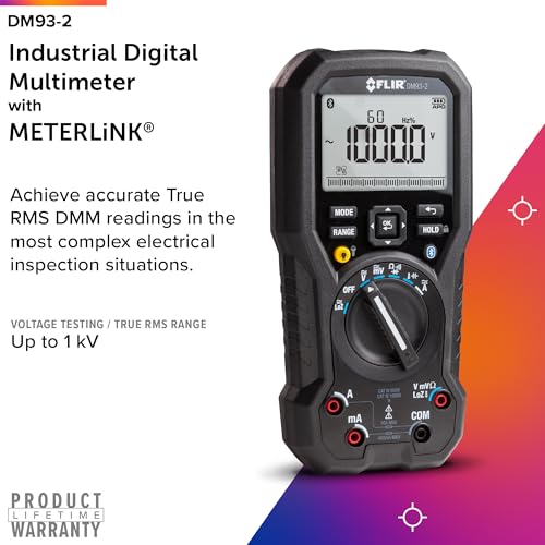 FLIR DM932 True RMS Industrial Digital Multimeter - Image 3