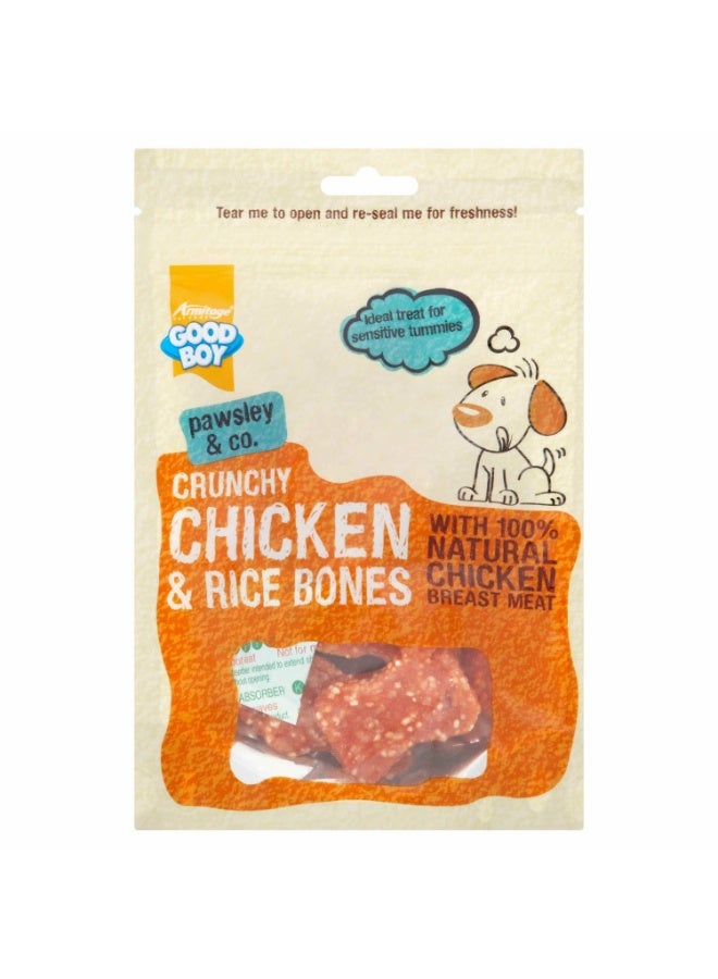 Good Boy Goodboy Crunchy Chicken & Rice Bones 100 g - Image 3
