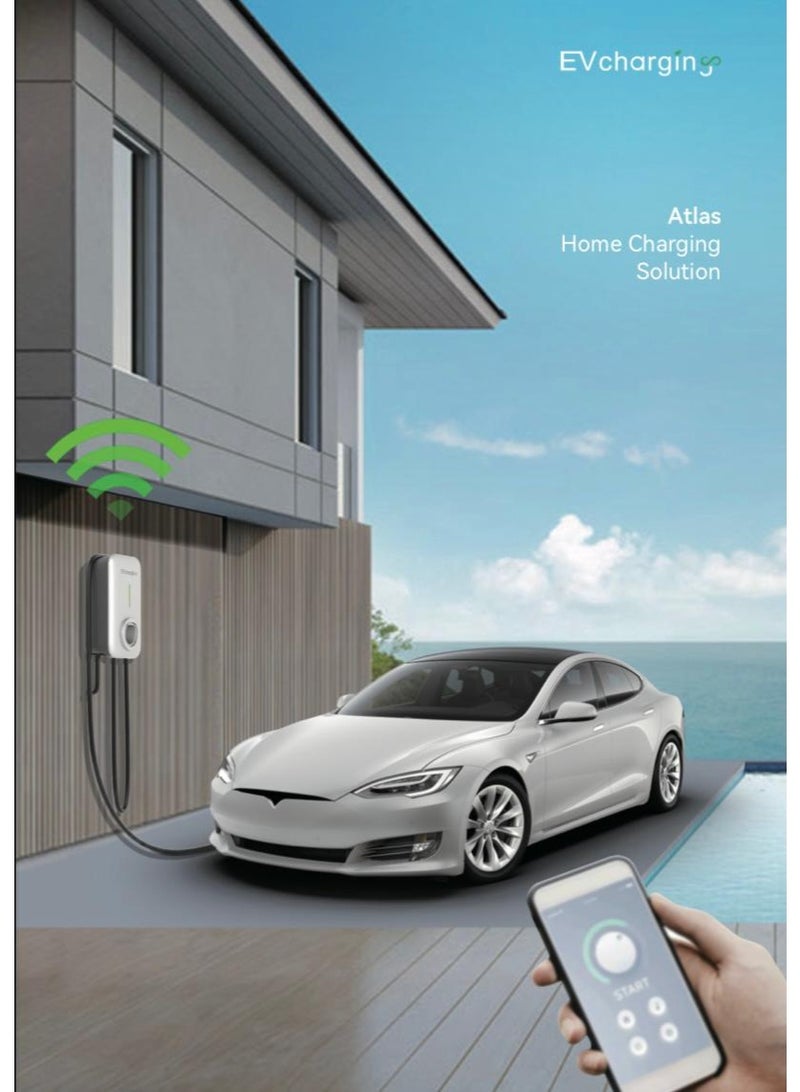 ATLAS EV Home Charging Station 11KW Type 2 Plug for Electric Vehicles - Image 2