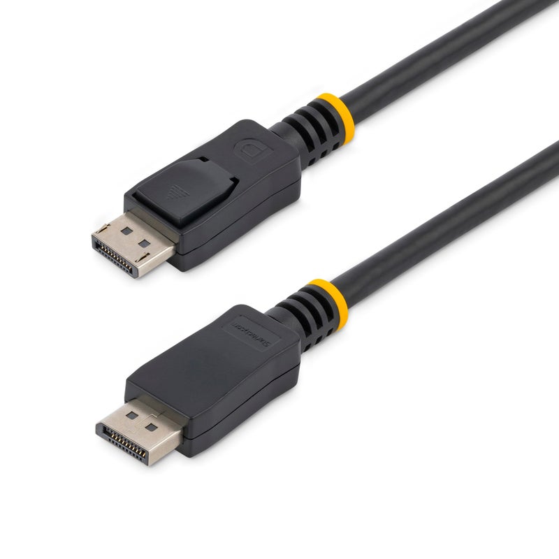 StarTech.com 15ft (4.6m) DisplayPort 1.2 Cable - 4K x 2K Ultra HD VESA Certified DisplayPort Cable - DP Video/Display Cord - Latching DP Connectors - Image 1