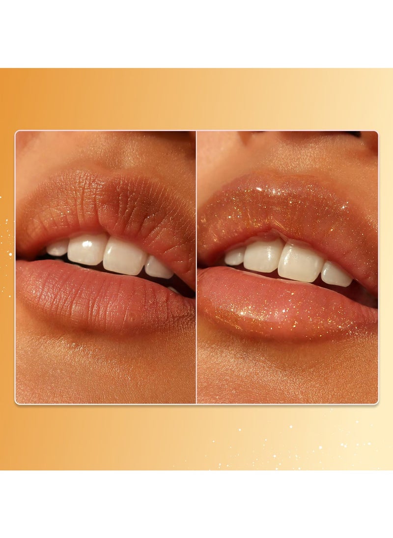 Gisou Honey Enriched Lip Oil - Golden Shimmer Glow 8 ml  - Image 4