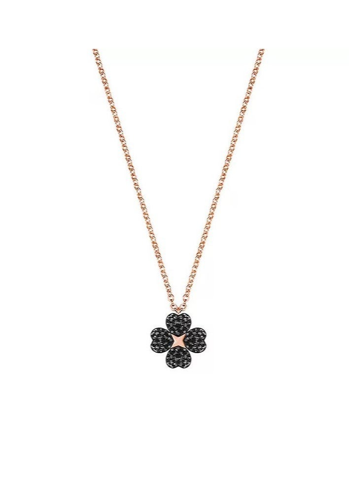 Generic Latisha Reversible Flower Pendant Necklace  - Image 1