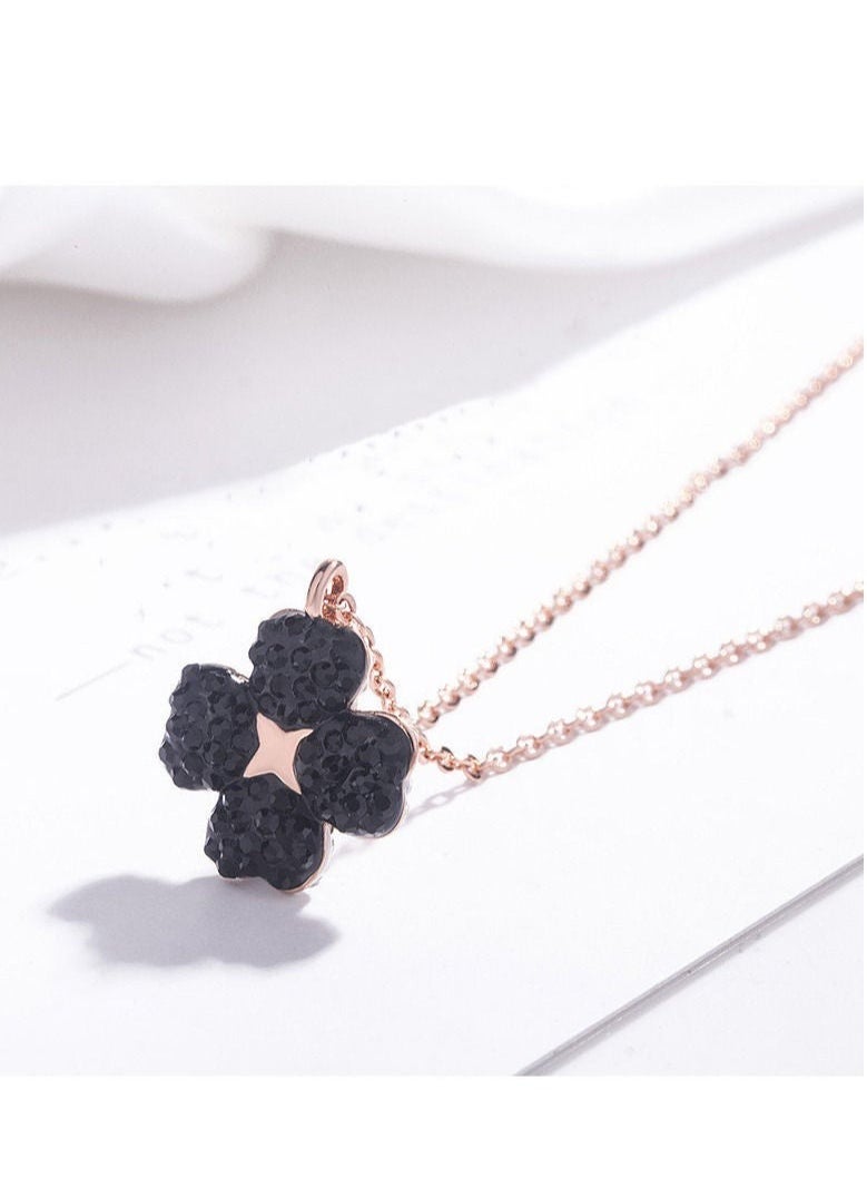 Generic Latisha Reversible Flower Pendant Necklace  - Image 2
