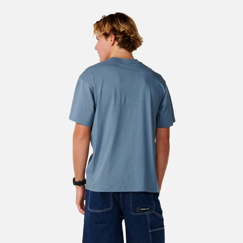 ريب كورل Script Icon Loose T-Shirt - Men