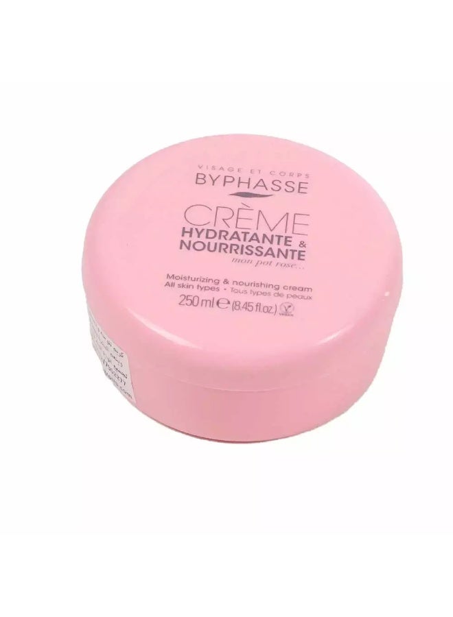 Byphasse Creme Moisturizing and Nourishing Cream for All skin types- 250 ml - Image 1
