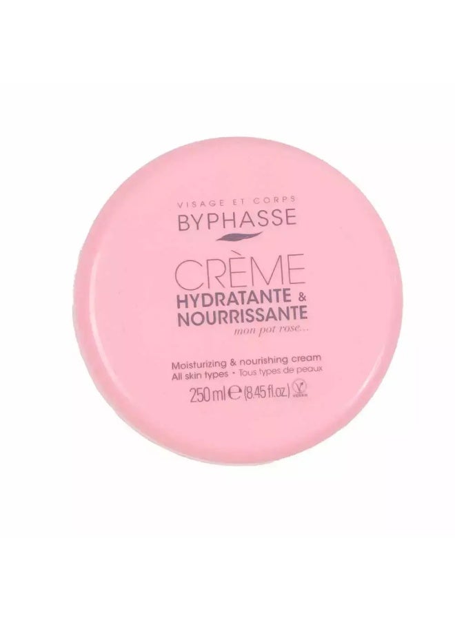 Byphasse Creme Moisturizing and Nourishing Cream for All skin types- 250 ml - Image 2