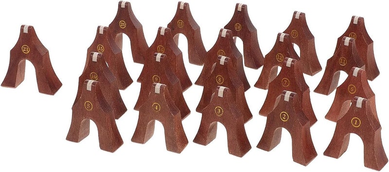 Alasum Wooden Guzheng Bridge Kit 1-21 Strings Full Set Precision Guzheng String Support Repair Parts - Image 1