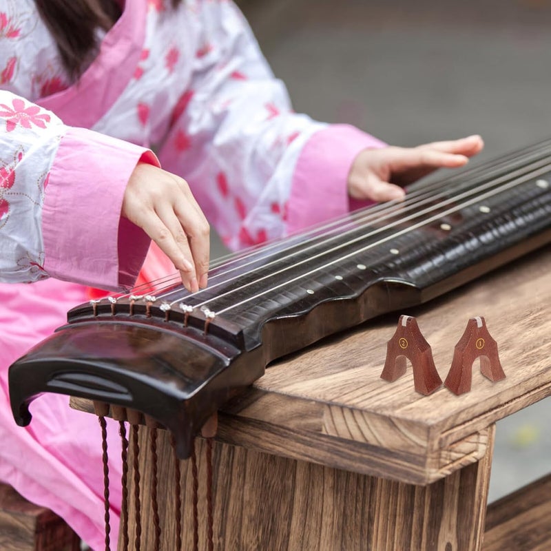 Alasum Wooden Guzheng Bridge Kit 1-21 Strings Full Set Precision Guzheng String Support Repair Parts - Image 5
