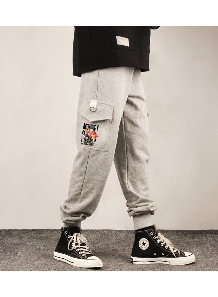 KUYING New One Piece Legged Sports And Leisure Pants  - Image 1