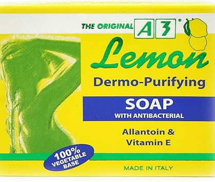 A3 Lemon A3 Soap DermoProtective Moisturizing 100g - Image 2