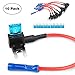 Nilight Nilight 12V Car Add-A-Circuit Fuse Tap Adapter Mini Atm Apm Blade Fuse Holder-10 Pack, 2 Years Warranty  - Image 2