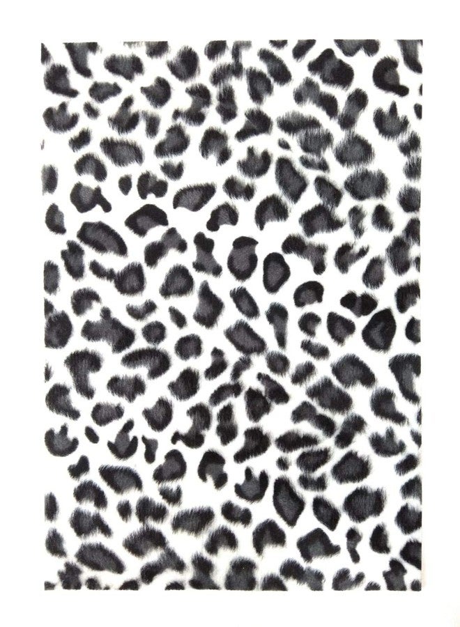 Arham Mktg Craft Paper Velvet Sticker Sheets Single Side Decorative Pattern Paper Arts & Crafts, Scrap-Booking, School Projects, Hobbies and Other Craft Activities (Design 1)