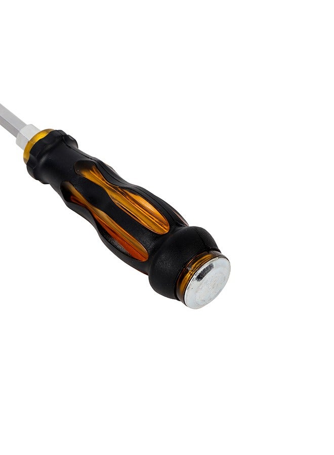 LAWAZIM Long Flat Screwdriver -8inch- Durable Precision Slotted Tool with Comfortable Anti-Slip Grip - Heavy-Duty Flat Blade for Electronics Repair Furniture Assembly DIY Projects and Automotive Work - Image 4