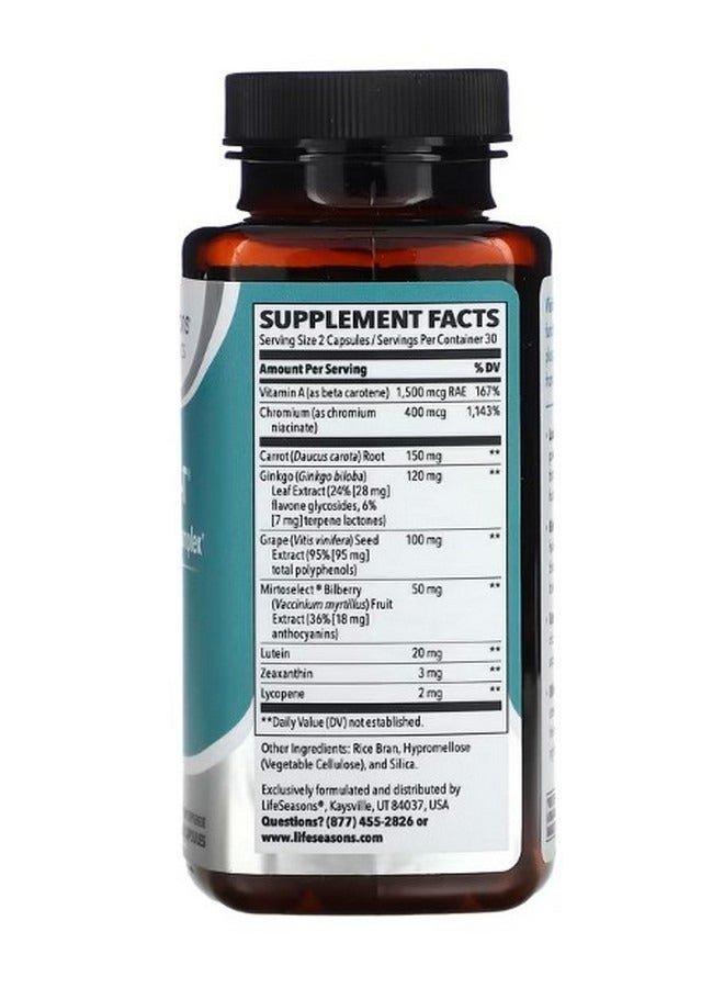 لايف سيزنز Visibili T Eye Health Complex 60 Veg Capsules - Image 2