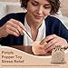 Lewtemi Pimple Popper Toy Stress Relief Zit Popping Toy Squeeze Nose Blackhead Remover Simulator with Tweezers for Adults only Novelty Fun - Image 4