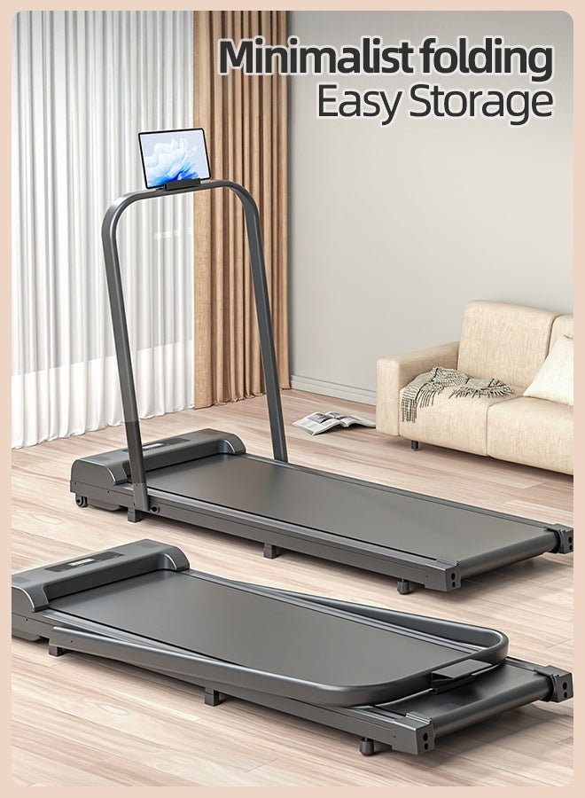 Favarey Walking Pad Treadmills Ultra Slim Electric Treadmill, Smart Under Desk Walking Pad with 8% Incline, 2.0HP Motor, LED Display, 100KG Capacity, Portable Low Noise Walking Machine for Home Office - Image 2