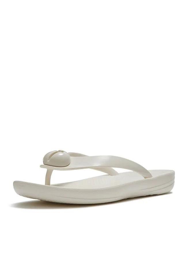 فيت فلوب iQUSHION GLOSSY-BUTTON FLIP-FLOPS