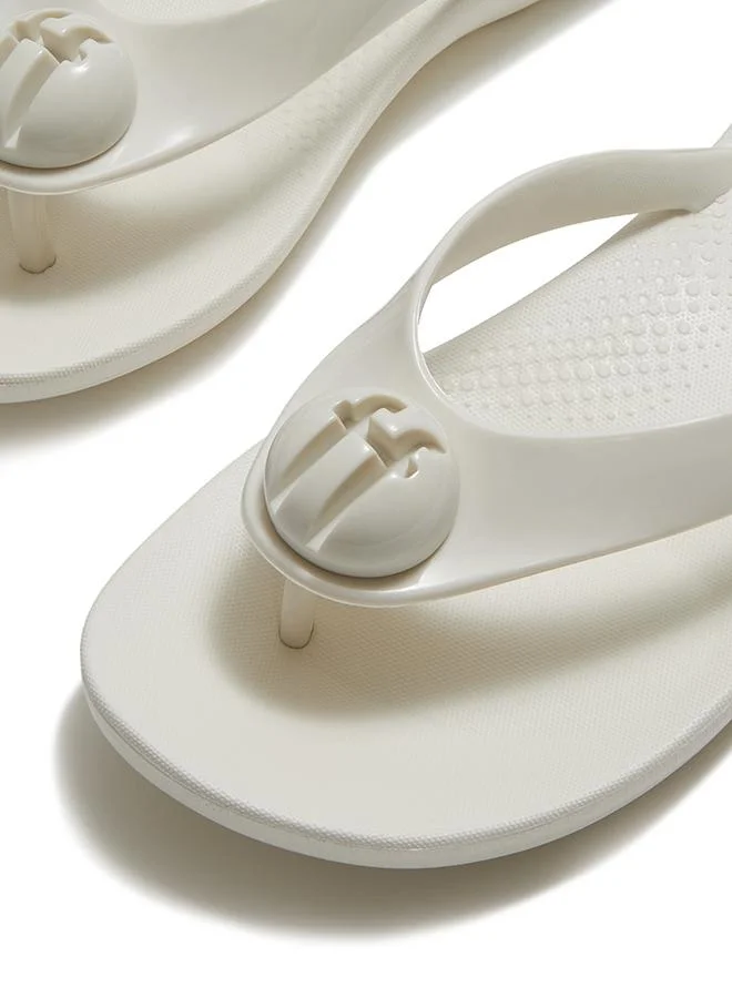 فيت فلوب iQUSHION GLOSSY-BUTTON FLIP-FLOPS