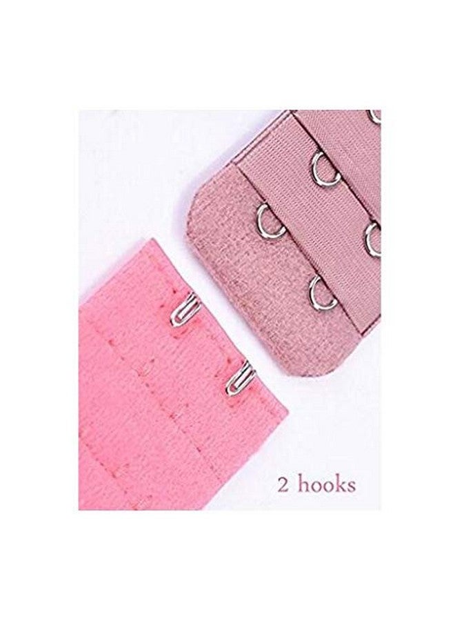 ericotry 20Pcs Assorted Colors Women 3 Row 2 Hook Adjust Bra Strap Extenders Bra Extension Straps Spacing Bra Underwear Strap Hook Hanger Clasp - Image 4