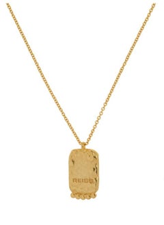 REISS Skylar: Crystal Rectangle Pendant Necklace  - Image 3