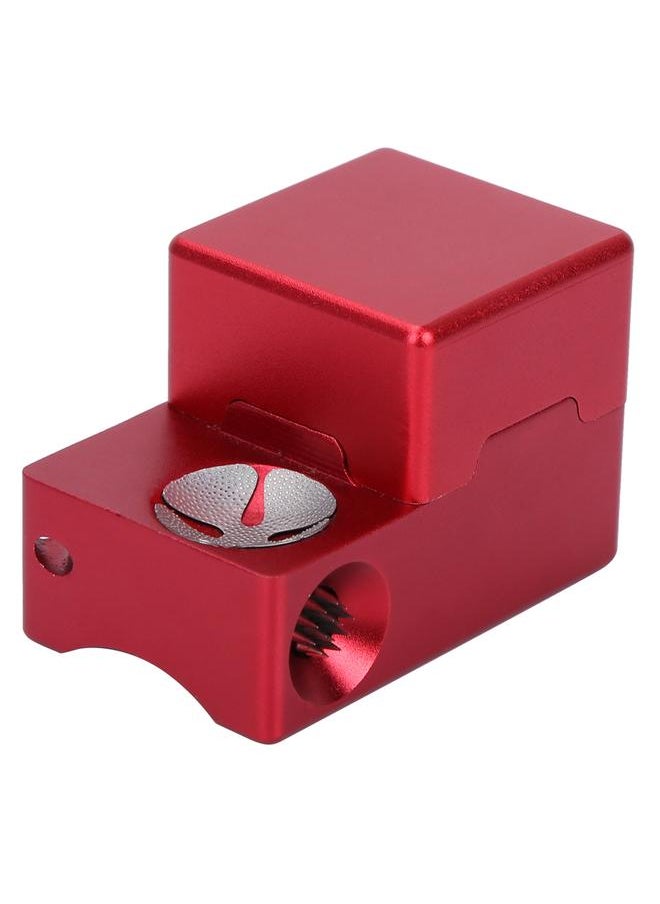 Thoraya 4 In 1 Multi-function Billiard Cue Tip Polishing Machine Tips Shaper Chalk Holder(red)  - Image 2