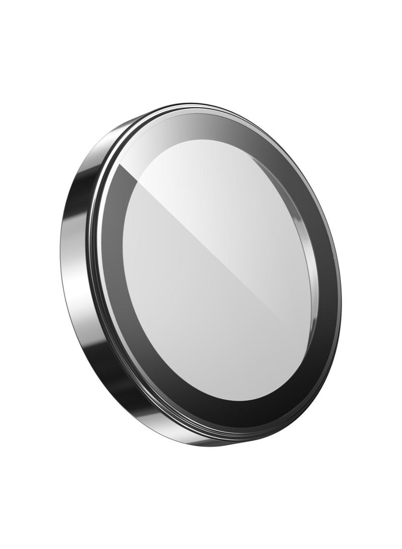 GREEN LION iPhone 17 Pro Max Sapphire Camera Lens with High-grade Durability & Full Coverage / Mirror-Like Glossy Beauty / High Transparency / Unbreakable / High-grade Glossy Shield - Silver Titanium - Image 1