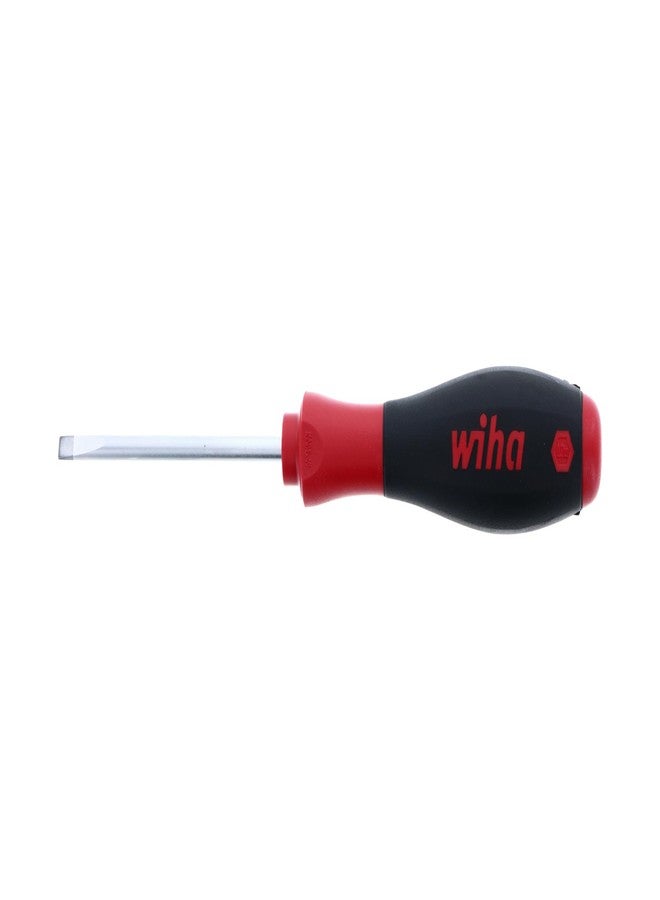 Wiha 30218 Slotted Screwdriver with SoftFinish Handle, 4.5 x 80mm - Image 1