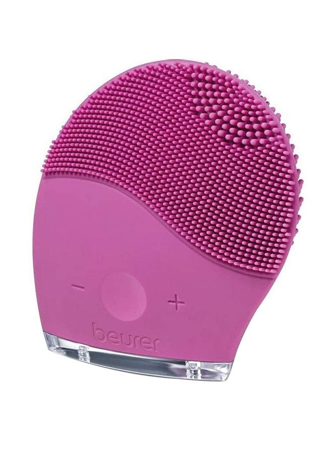 NIBEMINENT Facial Massage Brush Pink 8.2x7.7x3.1cm - Image 1