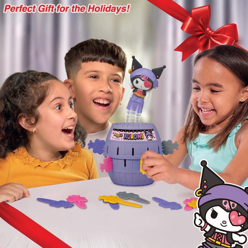 Tomy Pop Up Kuromi - Fast-Paced Kids Game Keeps You Guessing - Hello Kitty Toys For Kids - Girls Stocking Stuffers For Holidays - Family Game Night And Winter Break Activities - Ages 4 Years And Up - Image 5