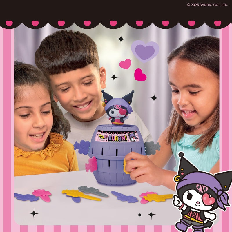 Tomy Pop Up Kuromi - Fast-Paced Kids Game Keeps You Guessing - Hello Kitty Toys For Kids - Girls Stocking Stuffers For Holidays - Family Game Night And Winter Break Activities - Ages 4 Years And Up - Image 4