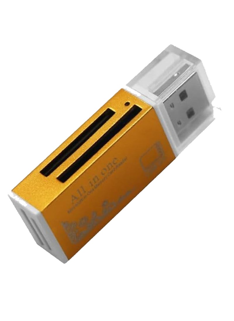 GenPro - Memory Card Reader Model SY-638: Multi-functional memory card reader supporting various card formats, facilitating quick and easy data transfer. - Image 1
