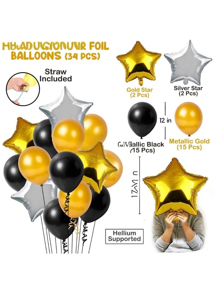 35 Pcs Happy Birthday Combo Set For Birthday Decoration/Birthday Party Supplies - Image 4