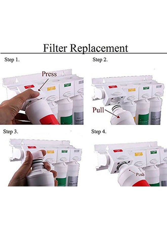 Watts Premier WP531155 RO Pure Reverse Osmosis Water Filter Replacement Kit, Multi, 6 Pack - Image 2