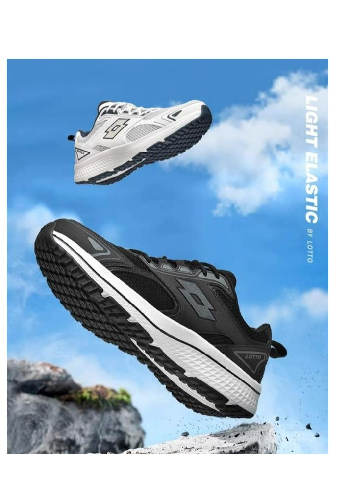 LOTTO - Breathable Mesh Shock-Absorbing Running Shoes, Soft Soled Sports Shoes - Image 1