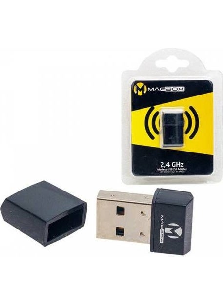 Magbox - Next 64 Satellites Compatible USB Mini 802.11N Wifi 7601 Chipset 2.4ghz 150 Mbps Nail - Image 1