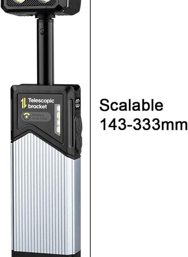 Rechargeable LED Camping Light With Magnetic Base 5 Modes 180 Rotating Head For Outdoor Work - Image 3