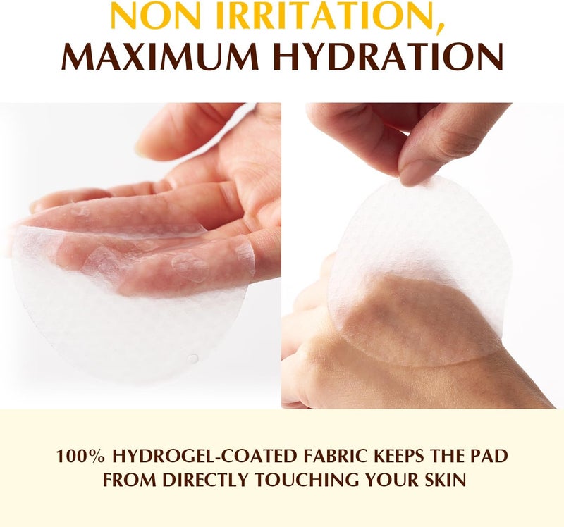 eqqualberry Collagen Radiance Tonic Patches - Korean Collagen Brightening Patches Deep Absorbing Moisturizing & Radiant Formula, 140ml (60 Pads) - Image 3