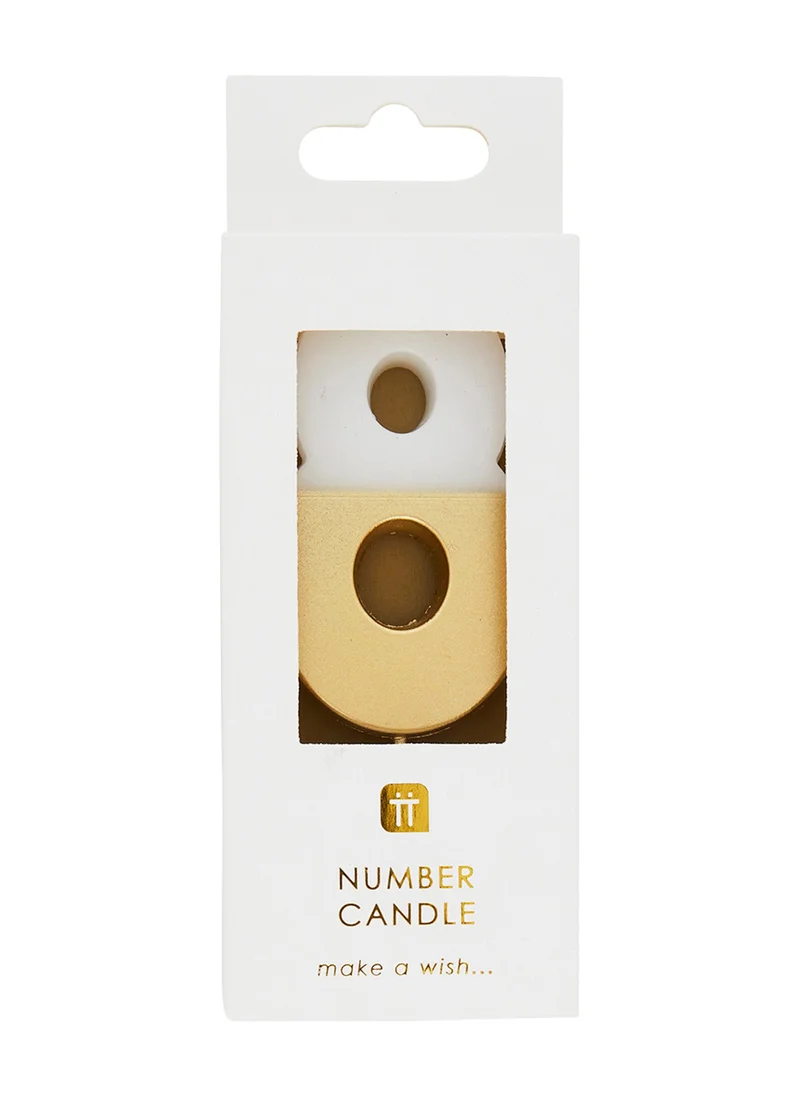 Talking Tables Talking Tables 8 Number Birthday Candles, Gold Candle for Cake Decoration, Candle for Birthday Cake Topper, Anniversary Cake Number Candle. Candles stick for special occasions such as birthdays and Anniversaries.