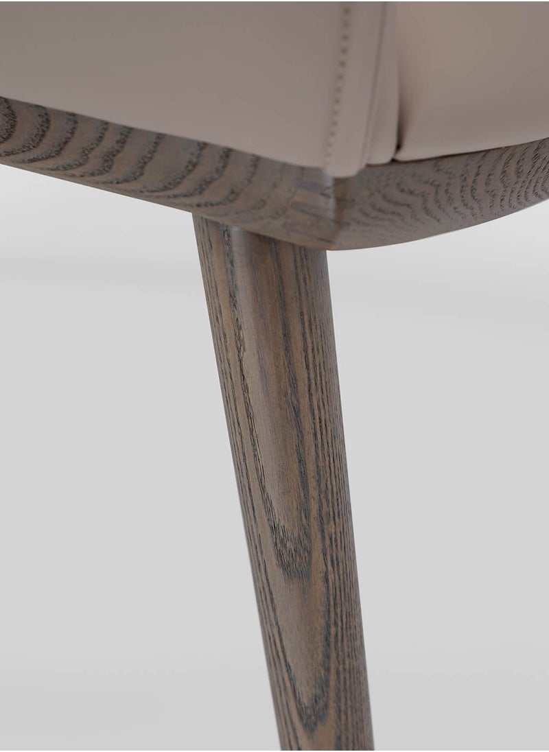 AL HUZAIFA FURNITURE - Latasha Dining Chair In Microfiber Leather - Image 1