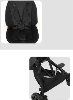 Generic Foldable Lightweight Two-way Pushing Stroller Can Be lying Can Sitting with Canopy Suitable For Children Aged 1-5  - Image 4