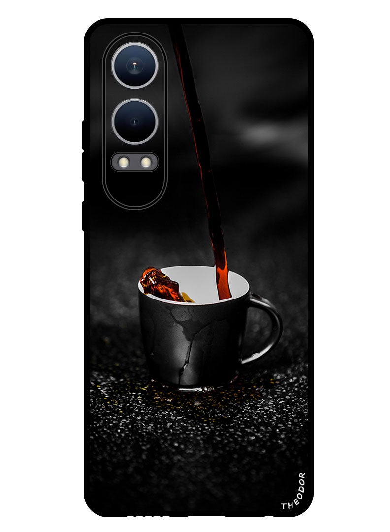Theodor Protective Case Anti Scratch Shock Proof Bumper Cover For Oppo K12x (China) cup_spray_drops  - Image 1