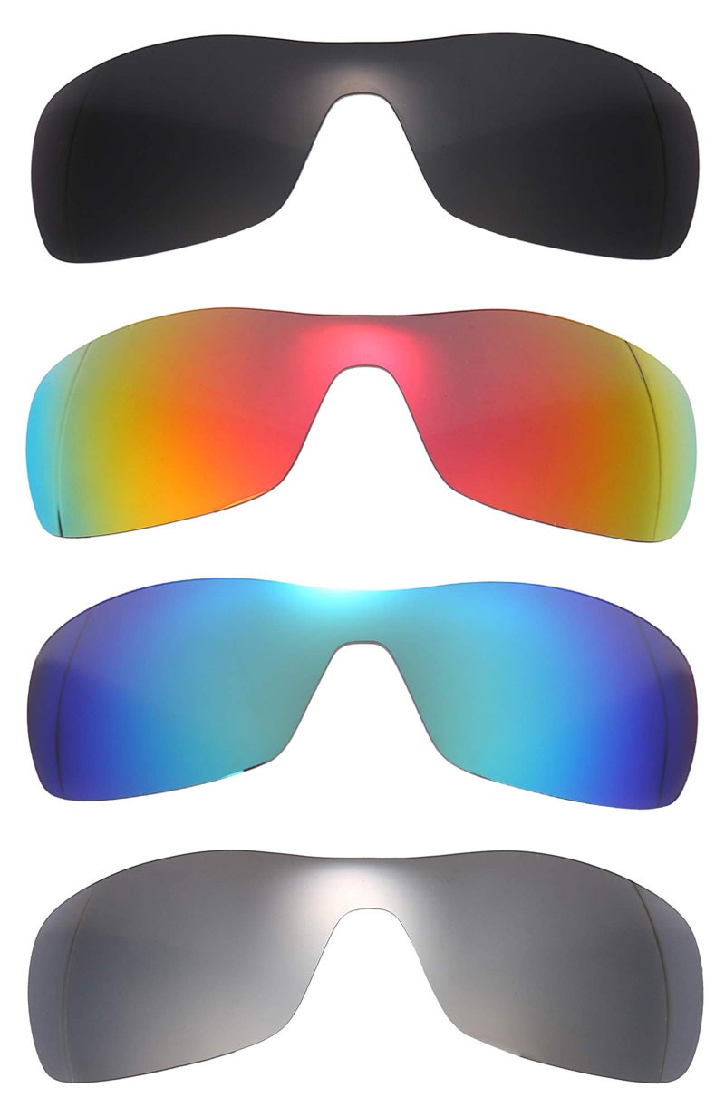 NicelyFit 4 Pairs Polarized Replacement Lenses for Oakley Antix Sunglasses Eye Glass Frames - Image 1